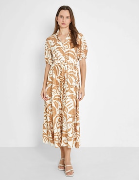 Vestido crop casual Trucco para mujer