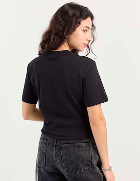 Playera manga corta Calvin Klein Jeans cuello redondo para mujer