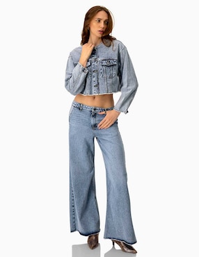 Jeans mom Ivonne para mujer