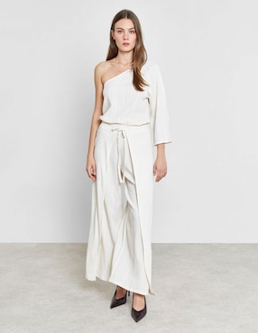 Pantalón relaxed Trucco wide leg para mujer