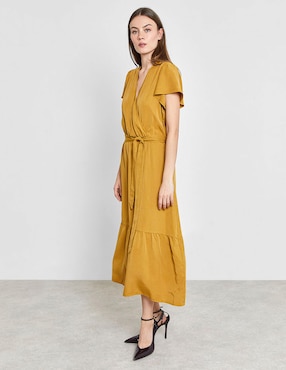 Vestido midi casual Trucco para mujer