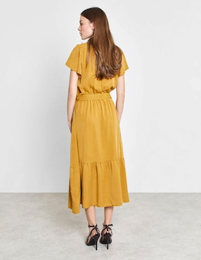 Vestido midi casual Trucco para mujer