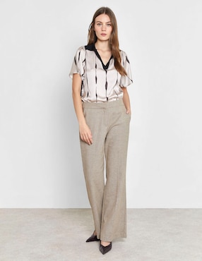 Blusa Trucco manga corta para mujer