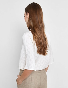 Blusa Trucco manga al codo para mujer