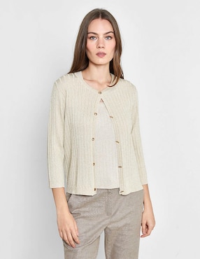 Suéter Trucco cuello redondo para mujer