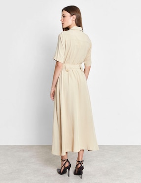 Vestido crop casual Trucco para mujer