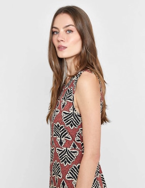 Vestido crop formal Trucco para mujer
