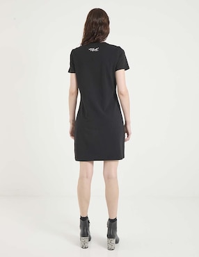 Vestido corto casual Karl Lagerfeld Paris para mujer