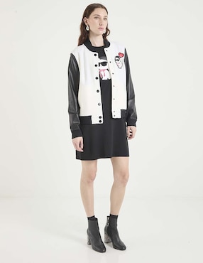 Vestido corto casual Karl Lagerfeld Paris para mujer