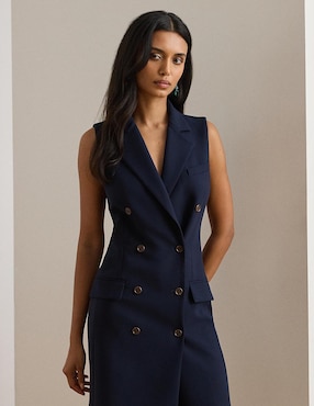 Vestido mini casual Lauren Ralph Lauren para mujer