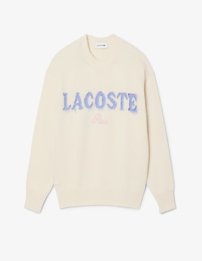 Suéter Lacoste cuello redondo para mujer