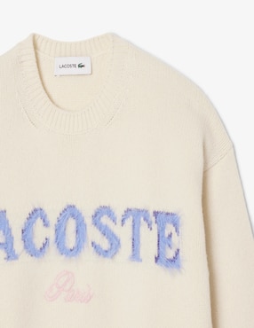 Suéter Lacoste cuello redondo para mujer