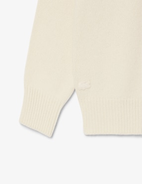 Suéter Lacoste cuello redondo para mujer