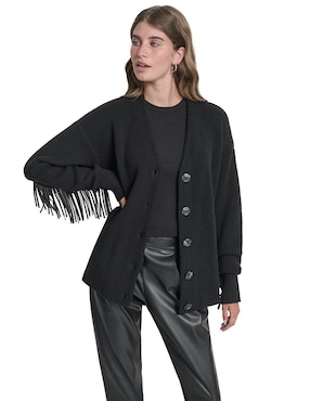 Suéter Dkny cuello v para mujer