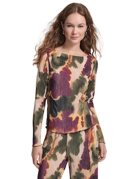 Blusa Dkny manga larga para mujer