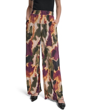 Pantalón relaxed Dkny amplio para mujer