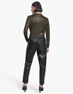 Pantalón easy pant Dkny slim para mujer