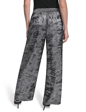 Pantalón relaxed Dkny wide leg para mujer
