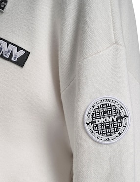 Suéter Dkny cuello redondo para mujer