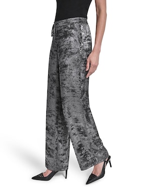 Pantalón relaxed Dkny amplio para mujer