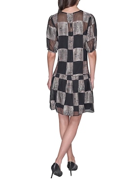Vestido corto casual Karl Lagerfeld Paris para mujer