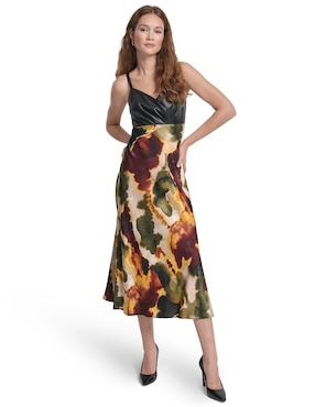 Vestido crop casual Dkny para mujer