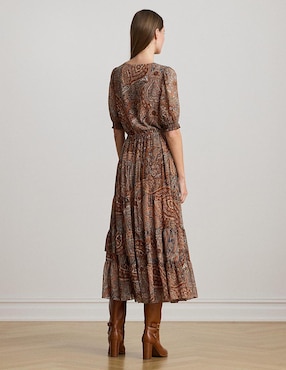 Vestido crop casual Lauren Ralph Lauren para mujer