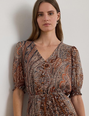 Vestido crop casual Lauren Ralph Lauren para mujer