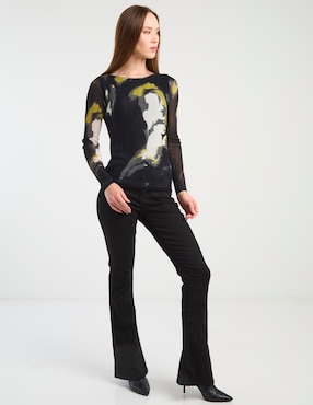 Suéter Dkny cuello ojal para mujer