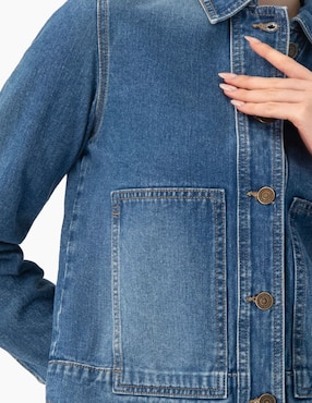 Chamarra denim Ivonne para mujer