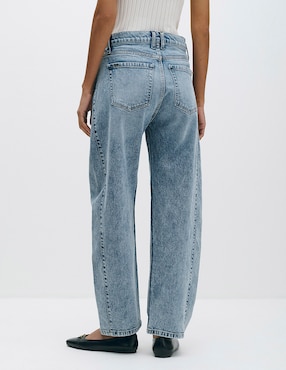 Jeans barrel Julio para mujer