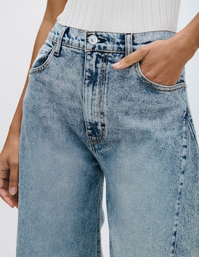 Jeans barrel Julio para mujer