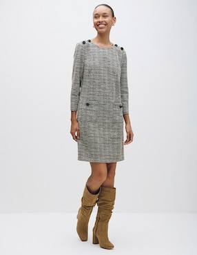 Vestido corto casual Julio Kigal para mujer