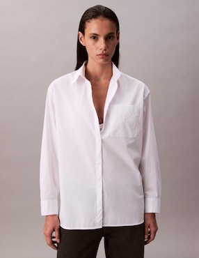 Blusa Calvin Klein manga larga para mujer