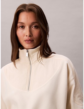 Sudadera con bolsillos Calvin Klein Jeans para mujer