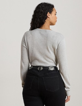 Suéter Lauren Plus cuello redondo para mujer