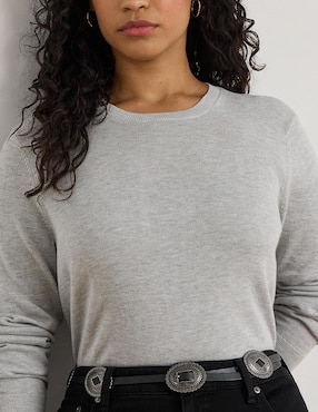Suéter Lauren Plus cuello redondo para mujer