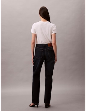 Jeans straight Calvin Klein Jeans para mujer