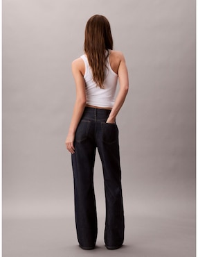 Jeans wide leg Calvin Klein para mujer