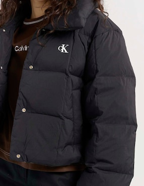 Chamarra acolchada Calvin Klein Jeans impermeable para mujer