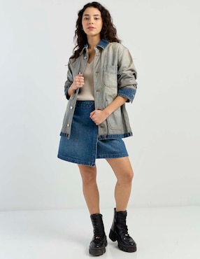 Chamarra denim Calvin Klein Jeans para mujer