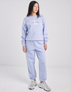 Pants regular Calvin Klein Jeans con elástico para mujer