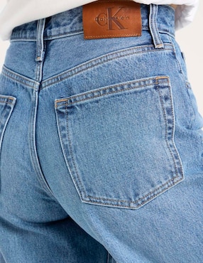 Jeans wide leg Calvin Klein para mujer