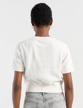 Suéter Calvin Klein cuello redondo para mujer