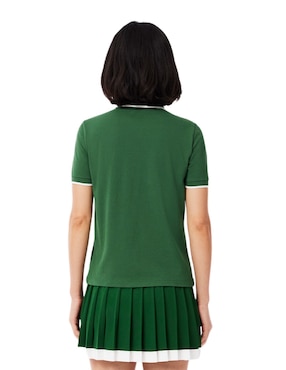 Playera tipo polo Lacoste para mujer