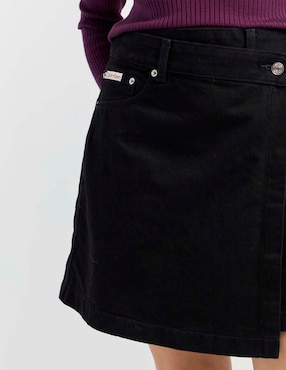 Falda corta Calvin Klein Jeans cintura alta