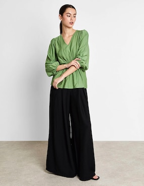 Blusa Trucco manga 3/4 para mujer