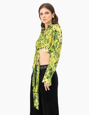 Blusa Ivonne manga larga para mujer