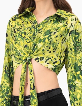 Blusa Ivonne manga larga para mujer