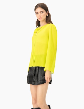 Blusa Ivonne manga larga para mujer